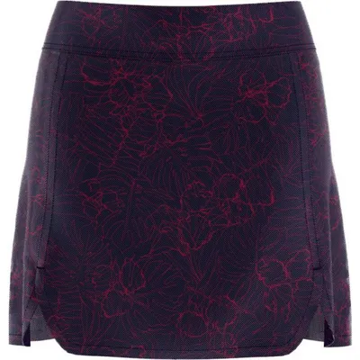 Women's Tropical Printed Skort