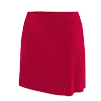 Women's Solid Stretch Knit 17 Inch Skort