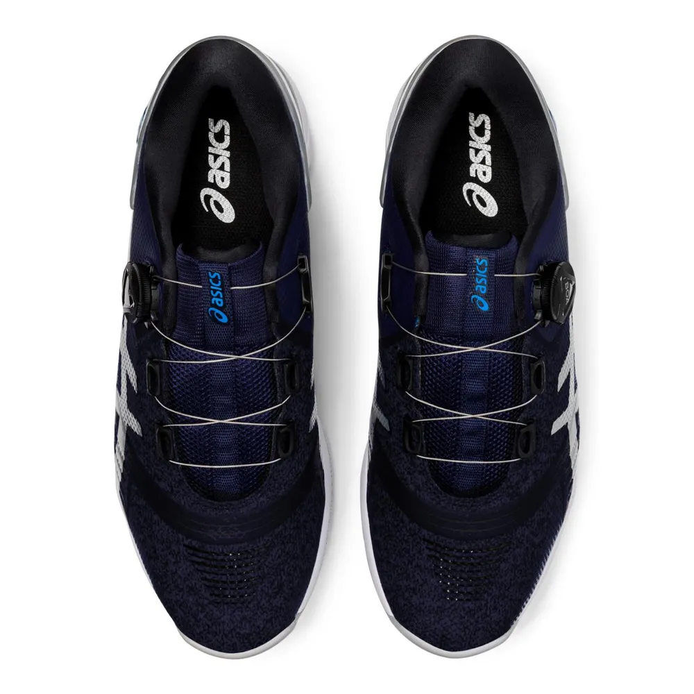 Men's Gel Duo Boa Spiked Golf Shoe - Navy/Silver