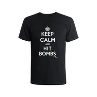 Men's Keep Calm and Hit Bombs T-Shirt