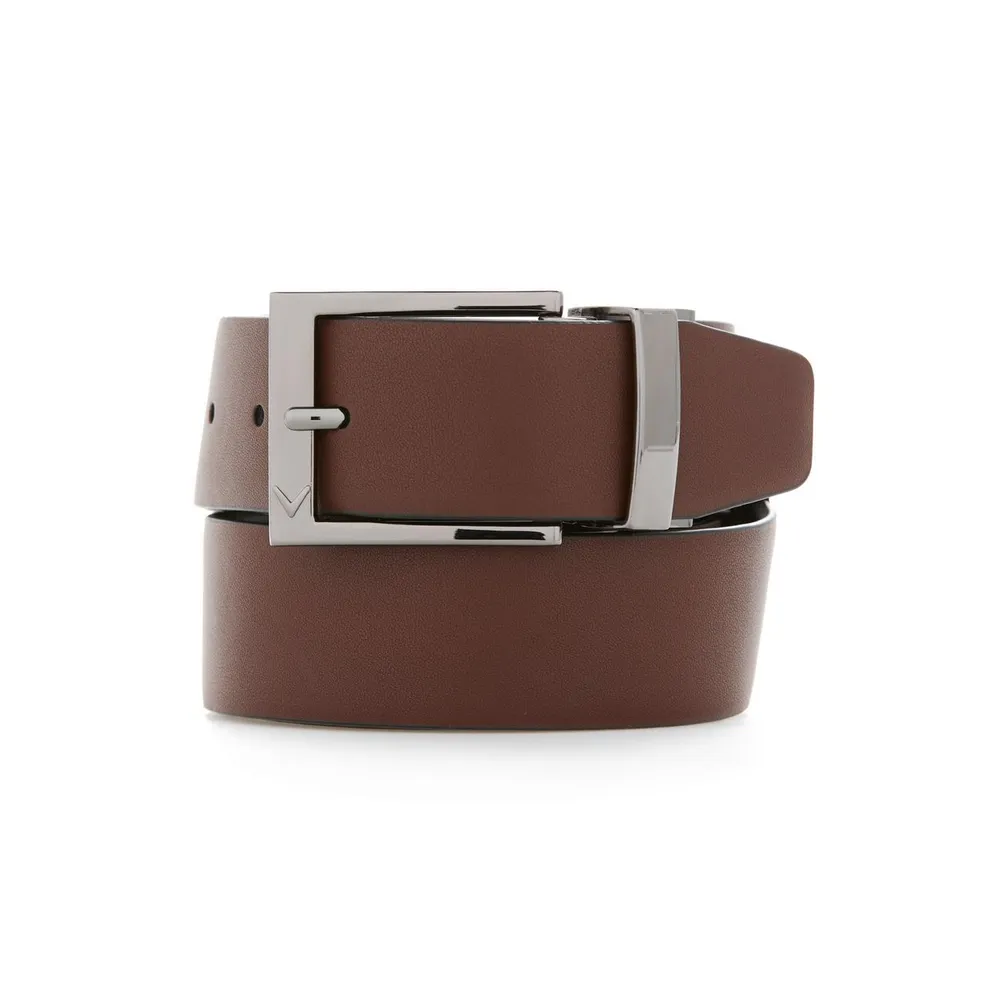 Men's Reversible Leather Belt