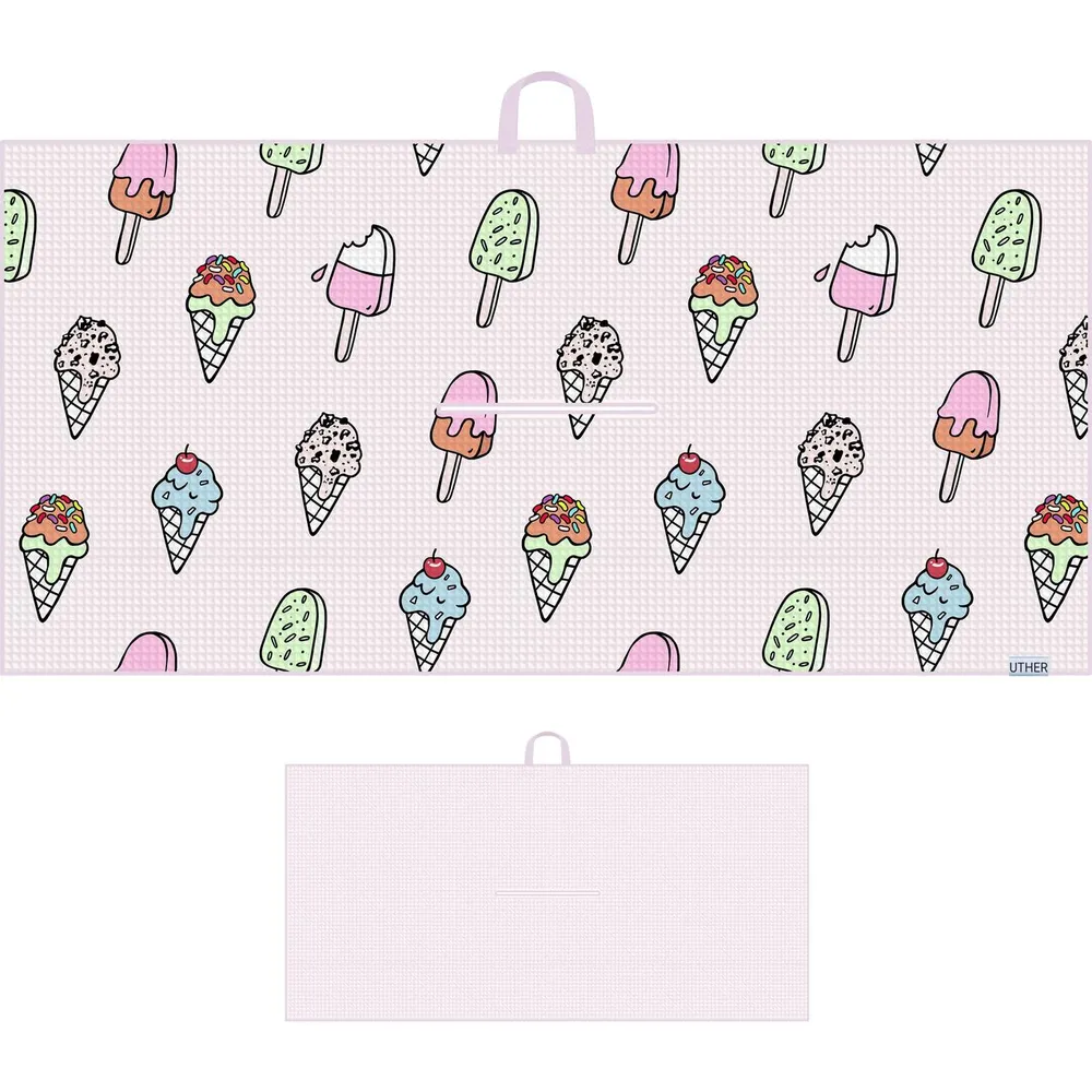 Ice Cream Drip Microfiber Tour Towel