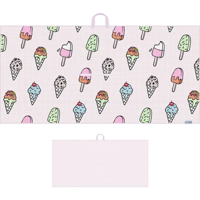 Ice Cream Drip Microfiber Tour Towel