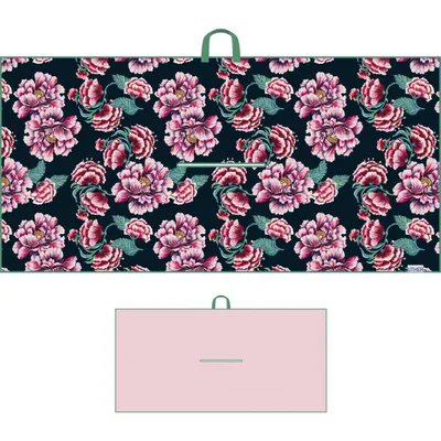 Spring Botanical Microfiber Tour Towel