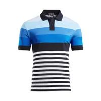 Men's Multi Stripe Short Sleeve Polo