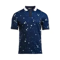 Men's Printed Short Sleeve Polo