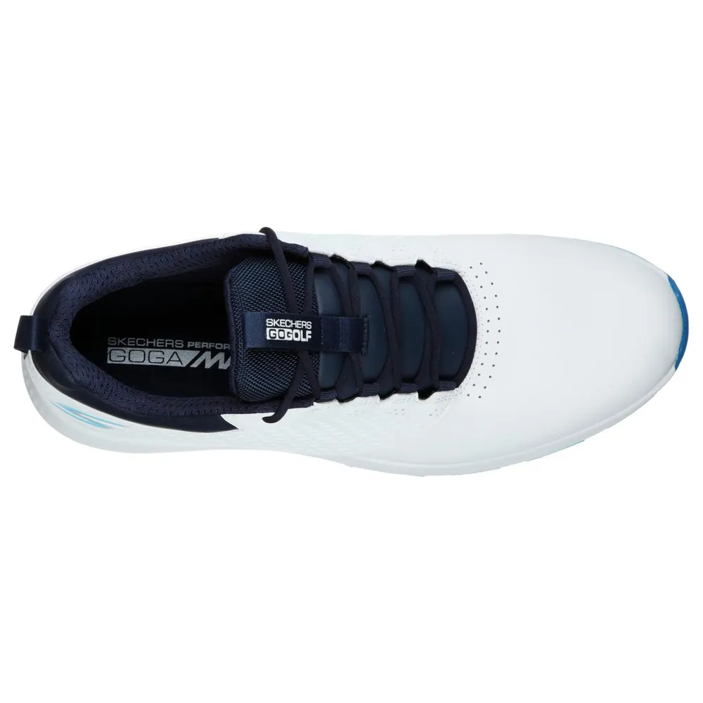 Men's Go Golf Elite 4 Spikeless Shoe - White/Navy