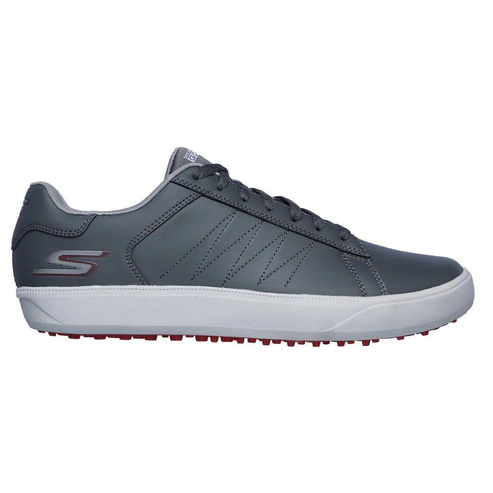 Men's Go Golf Drive 4 Spikeless Shoe - Grey/Red