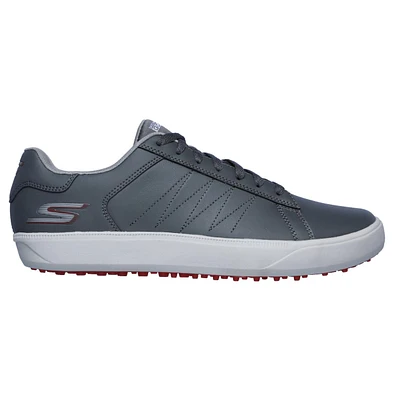 Men's Go Golf Drive 4 Spikeless Shoe - Grey/Red