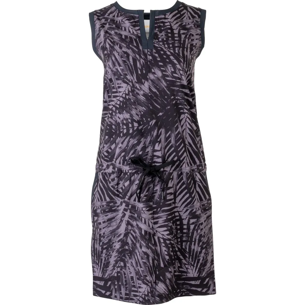 Women's Marina Printed Palm Sleeveless Dress