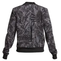 Women's Olivie Printed Palm Bomber Jacket