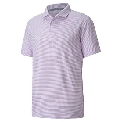 Men's Caddie Stripe Short Sleeve Polo