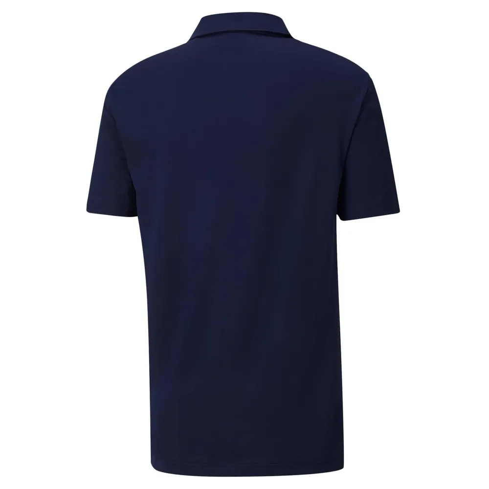 Men's Road Map Short Sleeve Polo