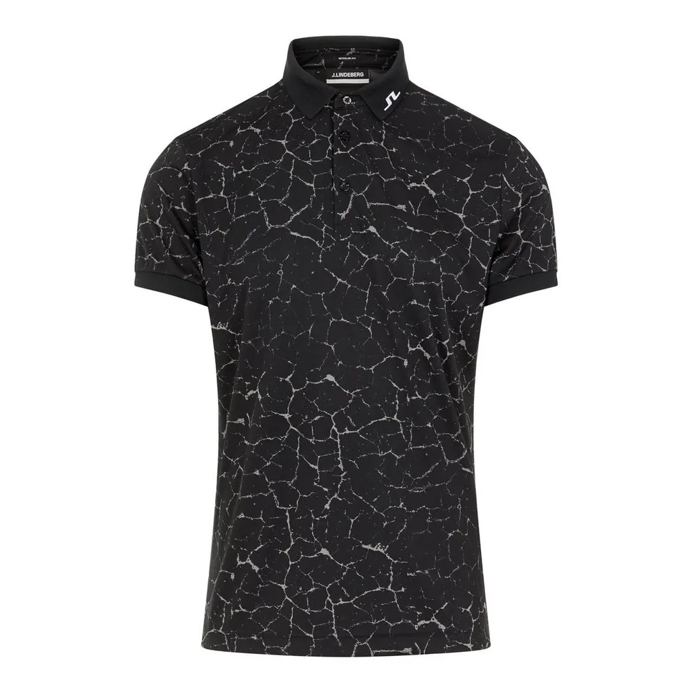 Men's KV Regular Fit Print Short Sleeve Polo