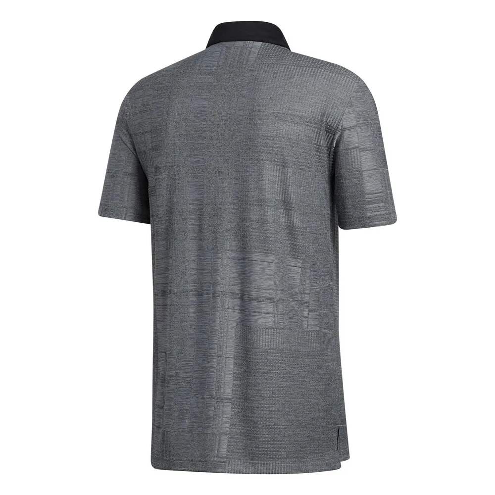 Men's adicross Jacquard Short Sleeve Polo