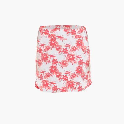 Women's Ling Floral Printed UPF40 18 Inch Skort