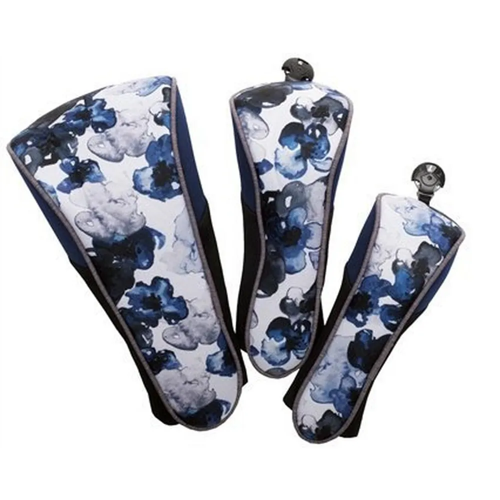 Indigo Poppy 3 Pack Headcovers