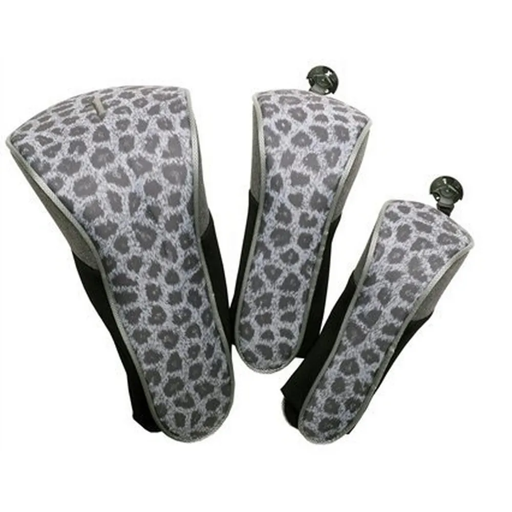 Snow Leopard 3 Pack Headcovers