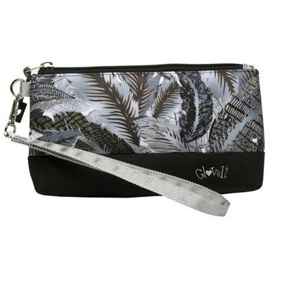 Shaded Leaf Wristlet