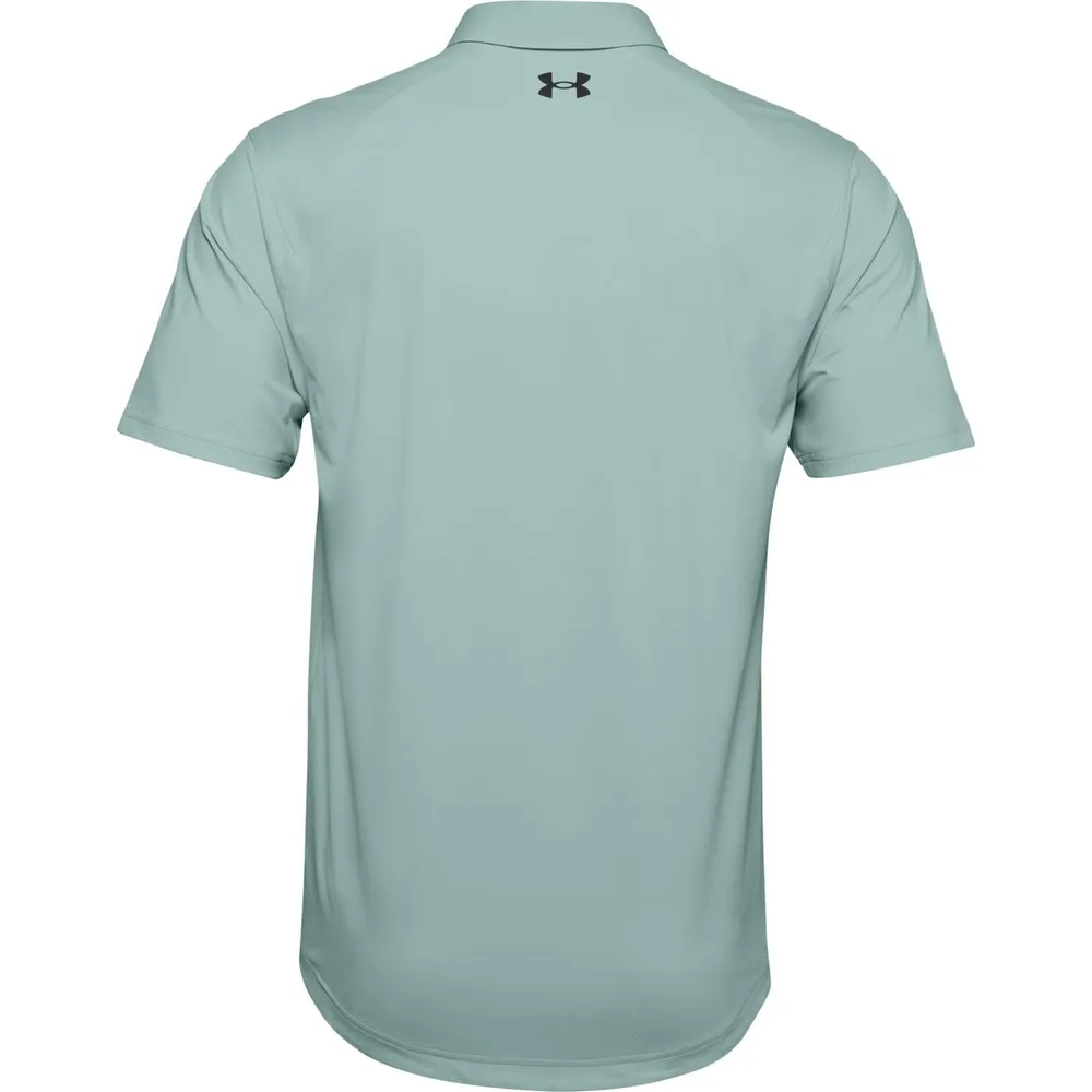 Men's Iso-Chill Chest Graphic Short Sleeve Polo