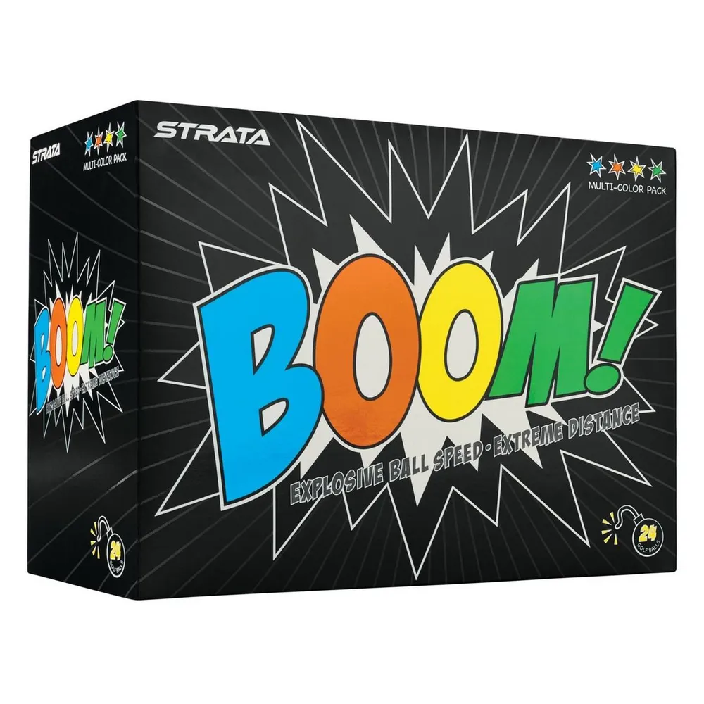 Strata Boom Golf Balls - 24 Pack