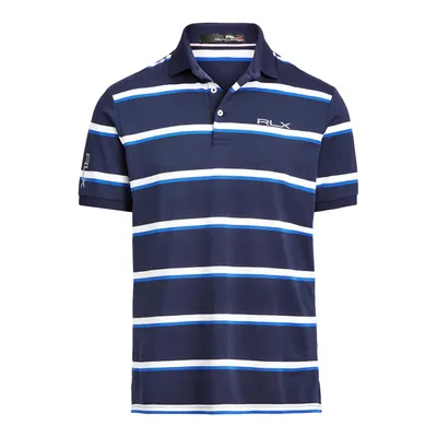 Men's Lightweight Yarn Dyed Tech Piqué Short Sleeve Polo