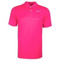 Men's Dri-Fit Victory Micro Print Short Sleeve Polo