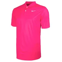 Men's Dri-Fit Victory Micro Print Short Sleeve Polo