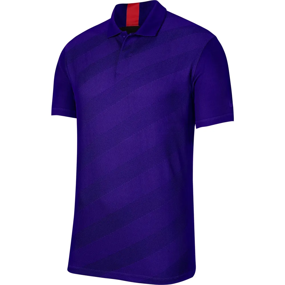 Men's TW Dri-Fit Stripe Short Sleeve Polo