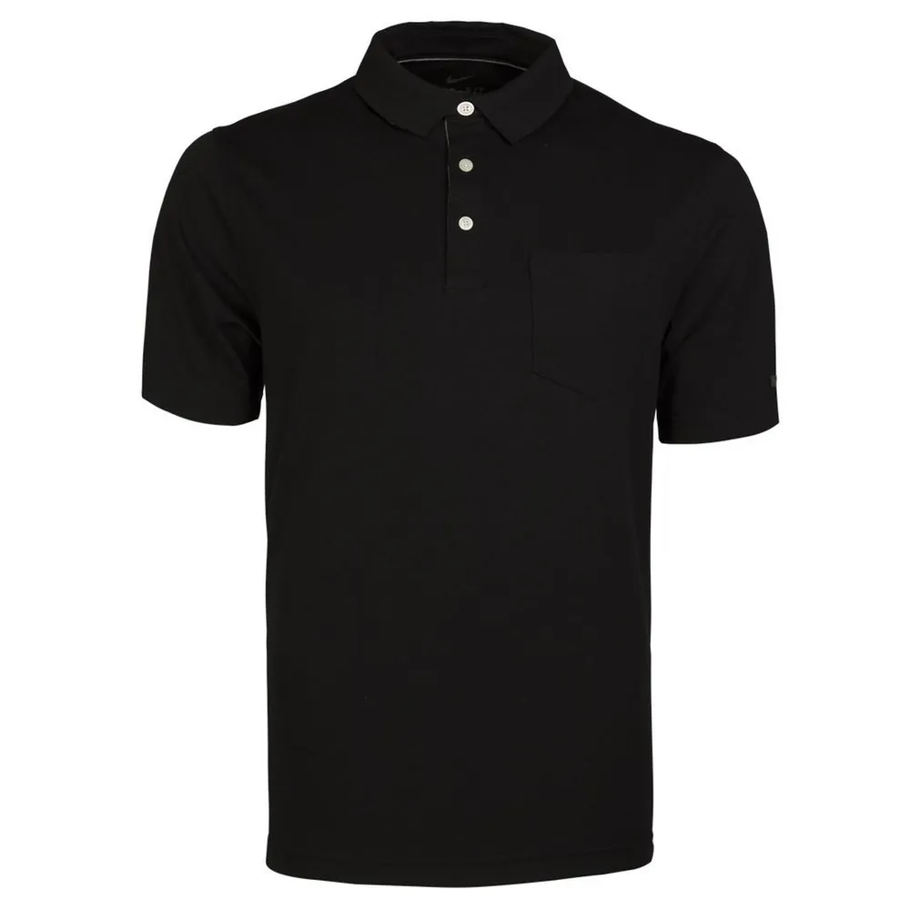 Men's Dri-Fit Player Solid Short Sleeve Polo