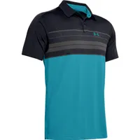 Men's Vanish Chest Stripe Short Sleeve Polo