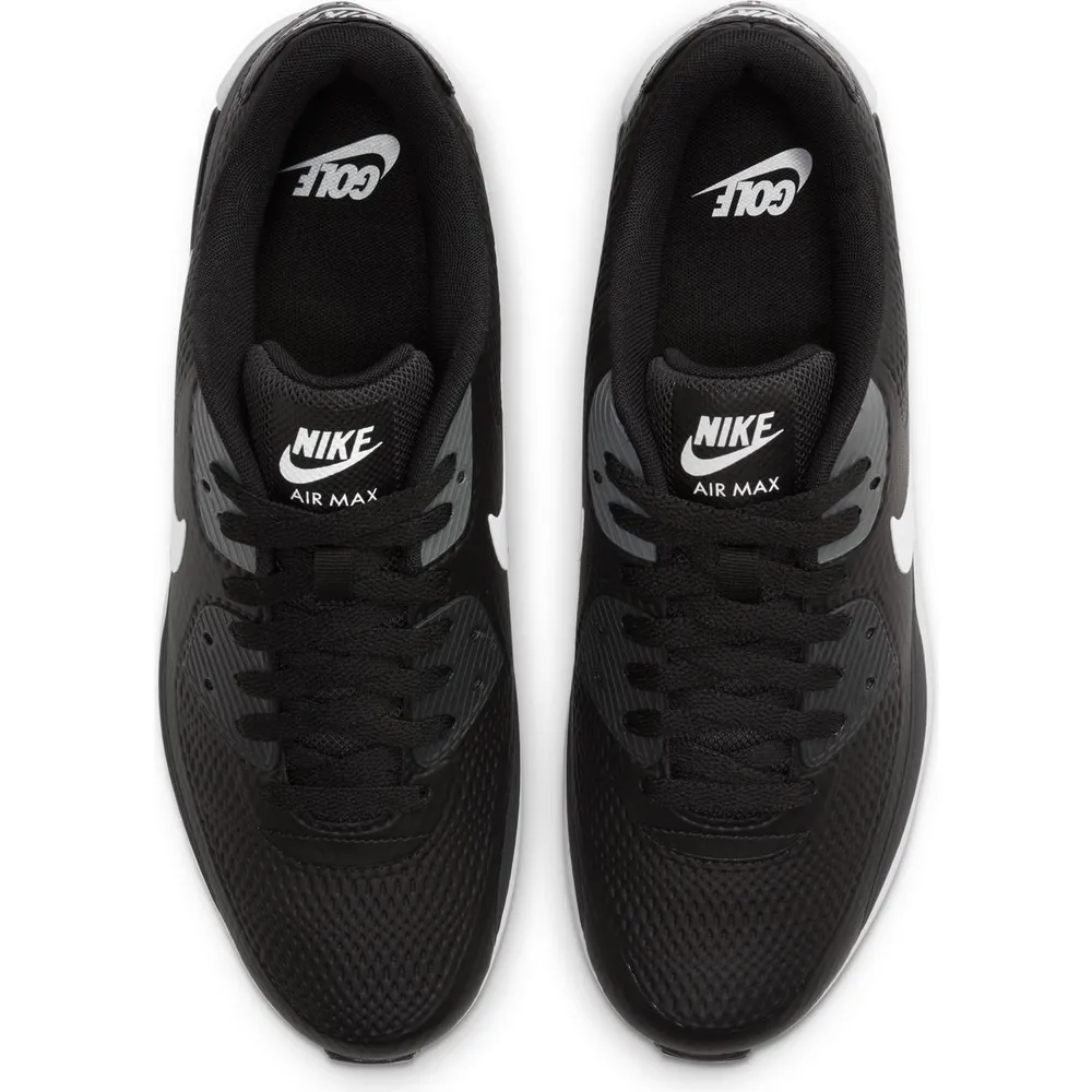 Air Max 90 G Spikeless Golf Shoe - Black/Grey/White