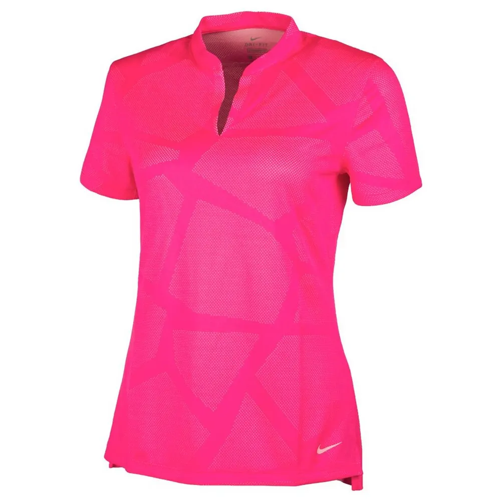 Women's Victory Jaquard Short Sleeve Polo