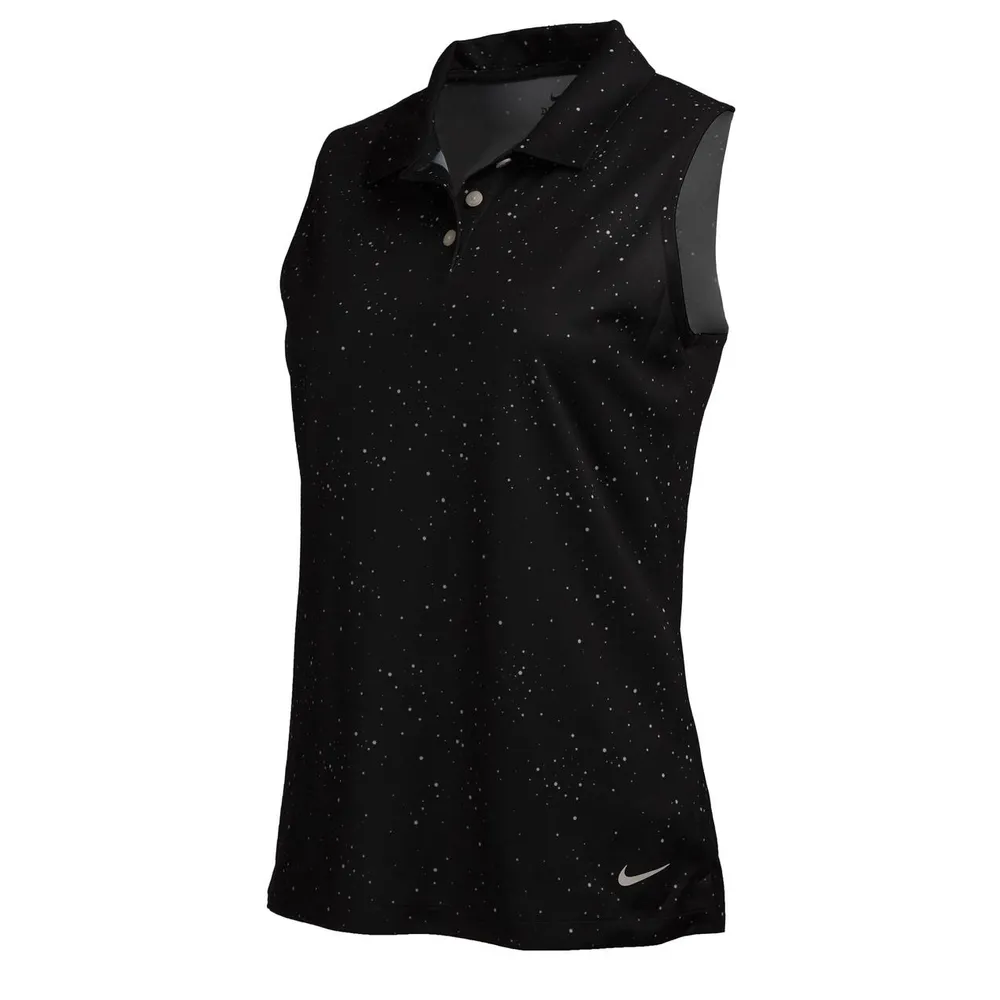 Women's Dri-Fit Victory Dot Printed Sleeveless Polo