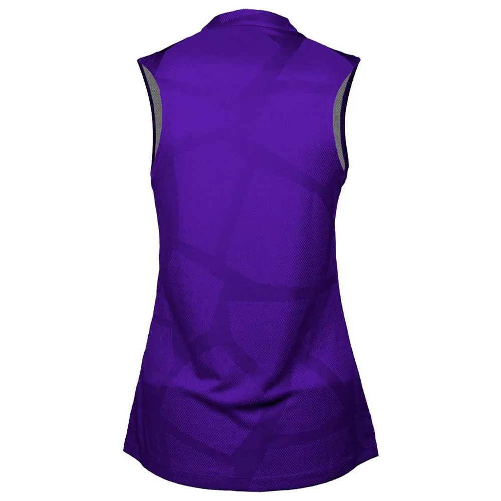 Women's Breathe Course Jacquard Sleeveless Polo