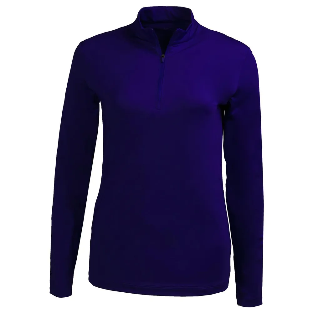 Women's Dri-Fit UV Victory Quarter Zip Long Sleeve Top