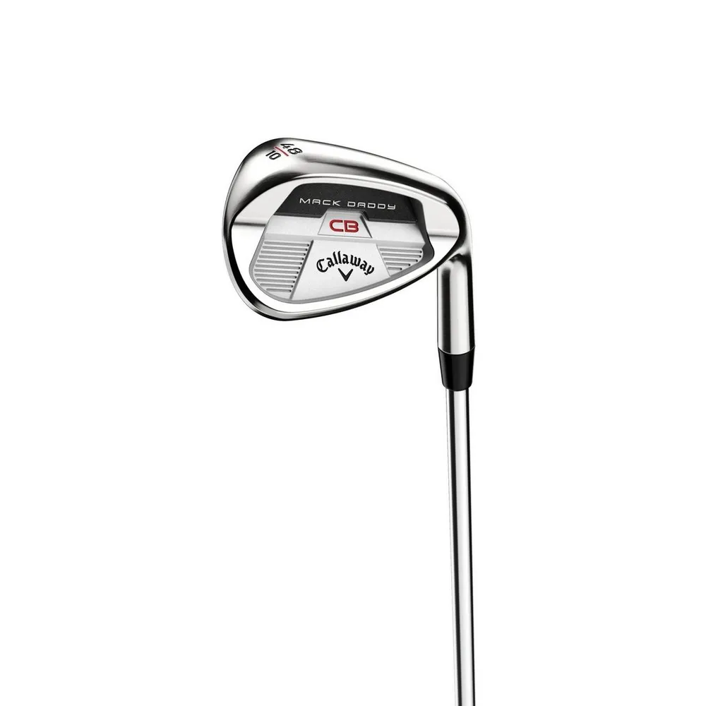 Mack Daddy Cavity Back Wedge with Steel Shaft