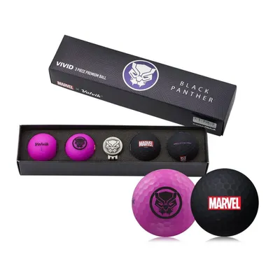 Marvel Vivid 4 Pack Gift Set Golf Balls