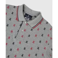 Men's Keesey All Over Print Short Sleeve Polo