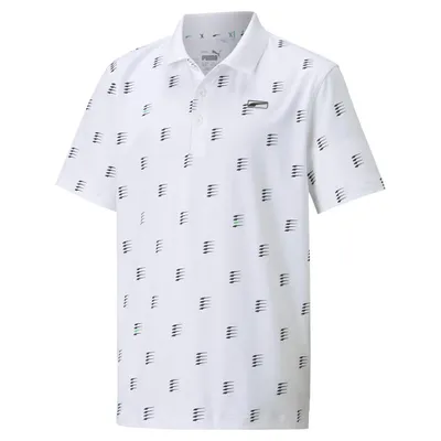 Boy's MATTR X Formstripe Short Sleeve Polo