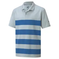 Boy's MATTR Kiwi Stripe Short Sleeve Polo