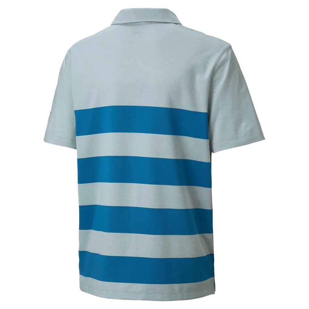 Boy's MATTR Kiwi Stripe Short Sleeve Polo