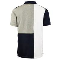 Men's Colour Block Short Sleeve Polo