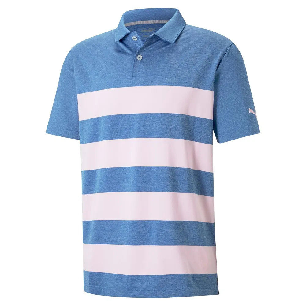 Men's MATTR Kiwi Stripe Short Sleeve Polo