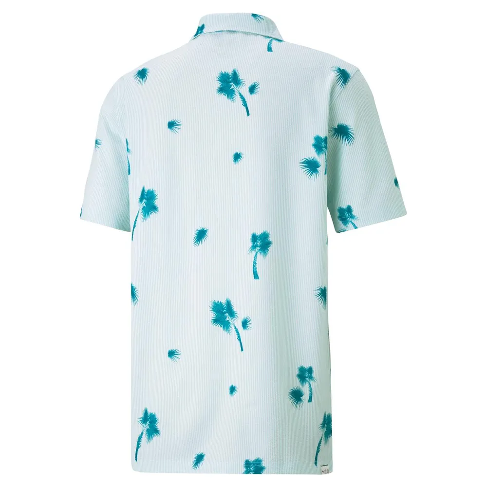 Men's Palmetto Seersucker Short Sleeve Polo