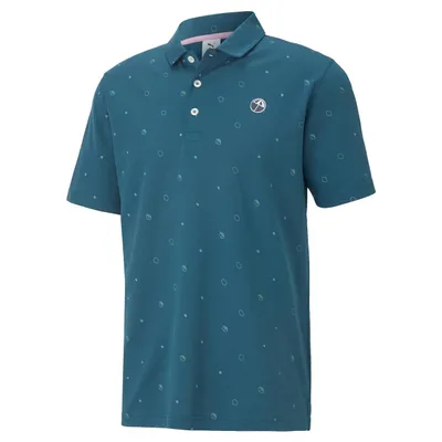 Men's AP Legacy Print Short Sleeve Polo