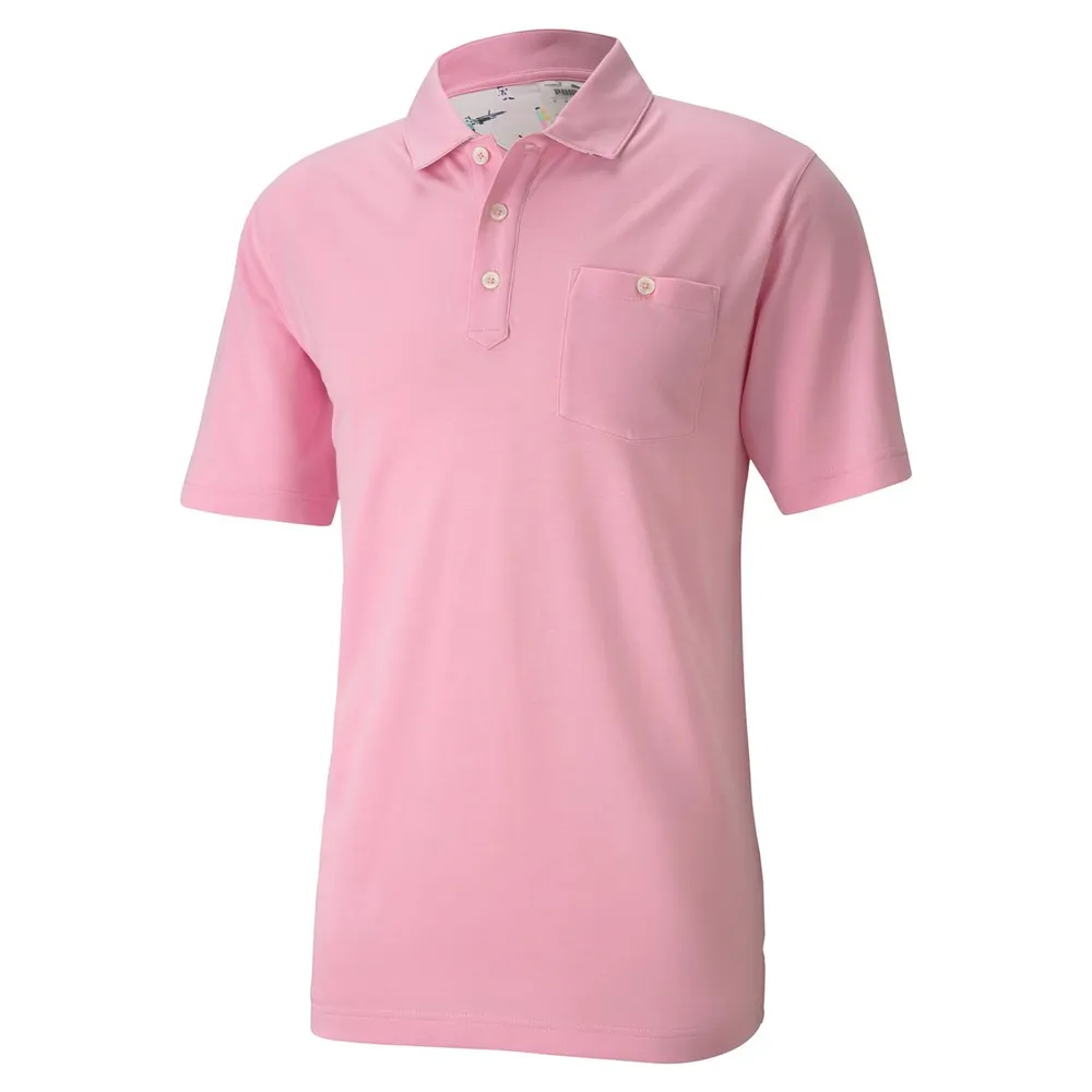 Men's AP Signature Pocket Short Sleeve Polo