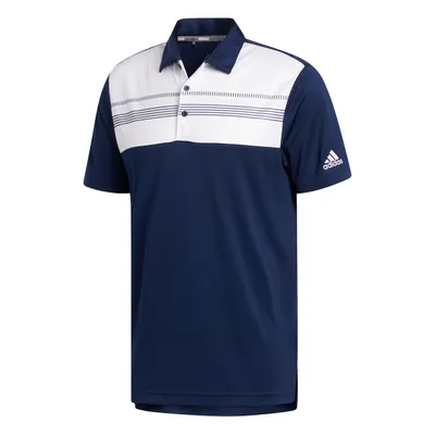 Men's Colour Block Short Sleeve Polo