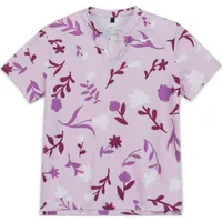 Girls' Dri-FIT Print Short Sleeve Polo