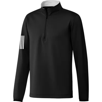 Men's 3-Stripe Midweight 1/4 Zip Pullover